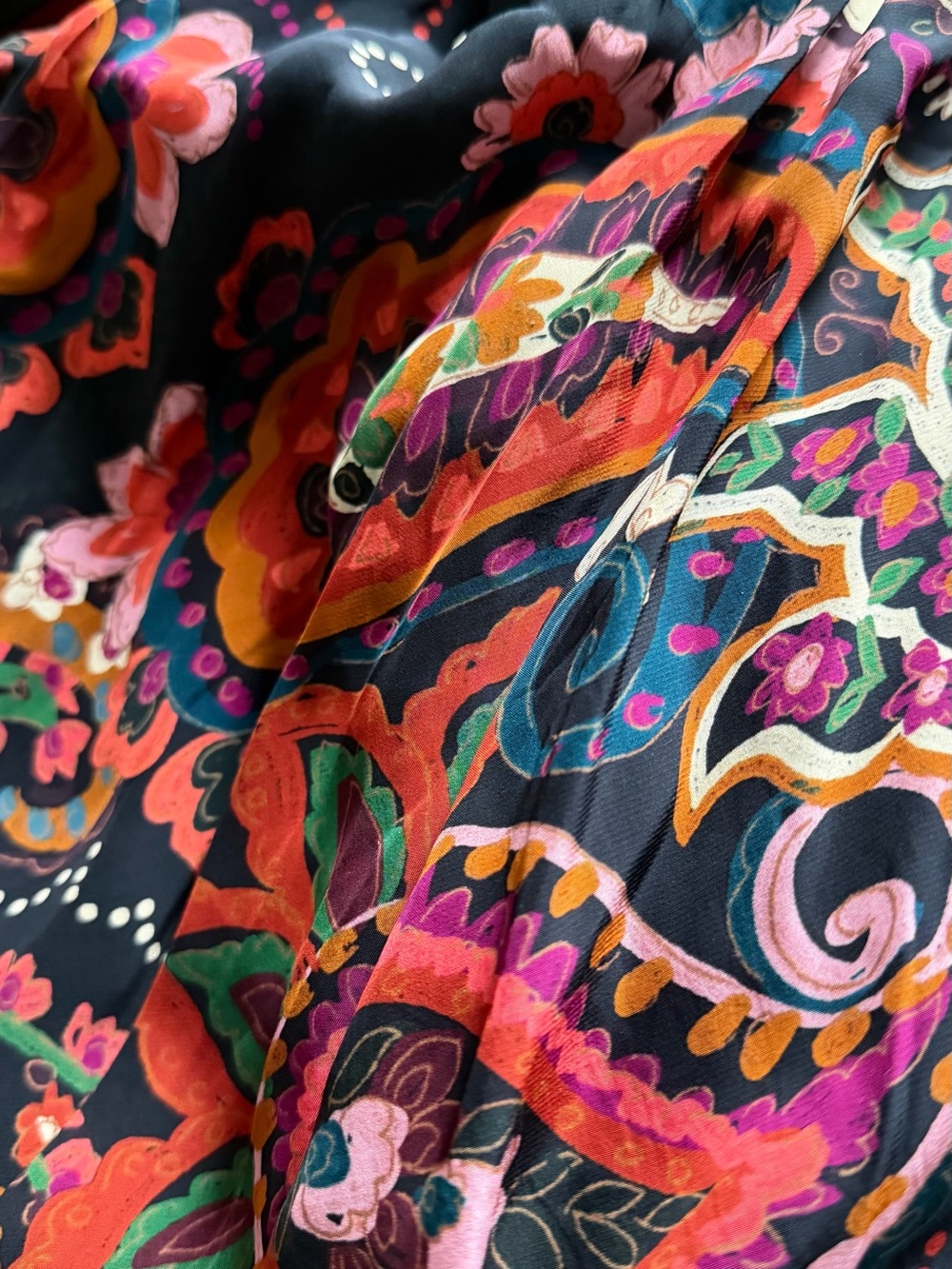 Anthropologie - Kachel Paisley Midi Dress, Curve - Picture 4 of 5